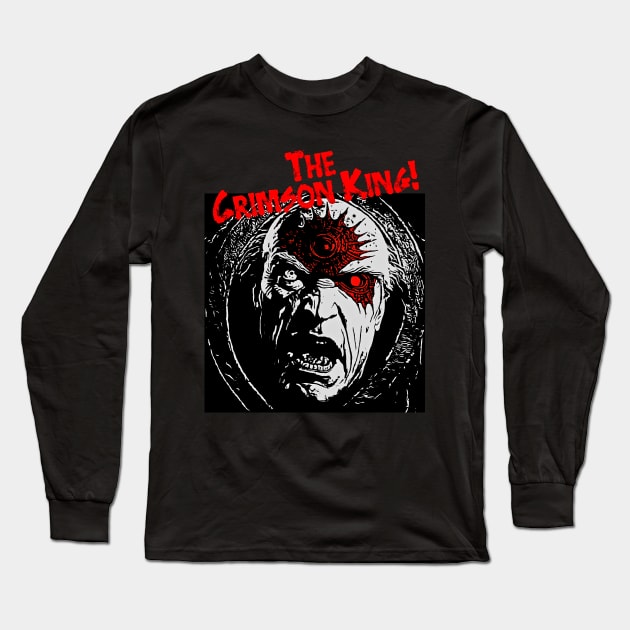 CRIMSON KING Long Sleeve T-Shirt by BarrySullivan